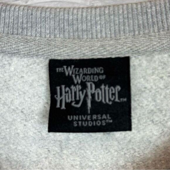 Gryffindor Men's Gray Crewneck Sweatshirt - Picture 2 of 6